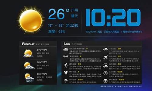 找回桌面天气预报和时间日期_怎么找回桌面的天气预报